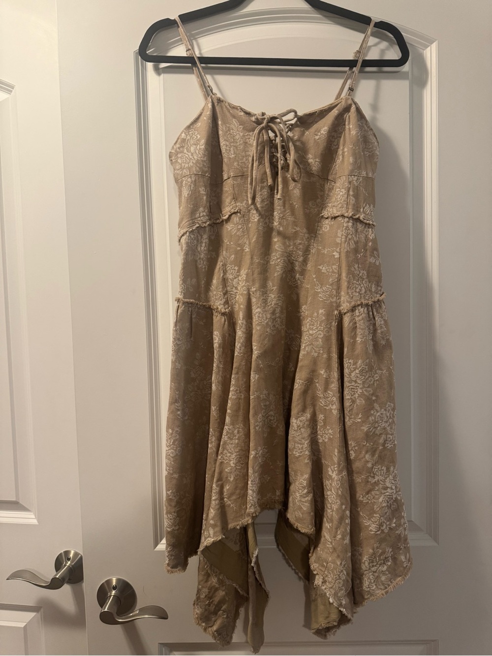 BY ANTHROPOLOGIE BOHO REMOVABLE ADJUSTABLE STRAP DRESS SIZE SMALL
